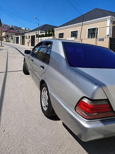 elit ölüxana mercedes: Mercedes-Benz S-Class (W140) sedan - Korpus: tam ölçülü sedan, gümüşü — 5