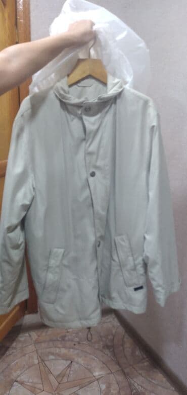 демисезонные кожаные мужские куртки: Мужская куртка, Ветровка, Осенняя, 8XL — 1