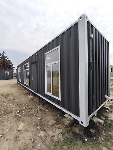 kantener evler: 40 fut konteynerdən hazırlanmış modul ev/ofis - Ölçü: 12 m uzunluq — 3