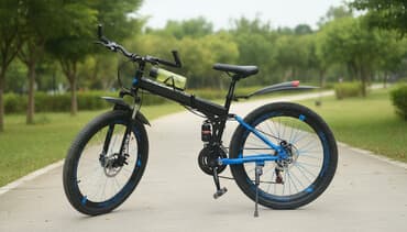 mhm azerbaycan dili: Velocrux qatlanan dağ velosipedi - Qatlanan alüminium/metal karkas — 1