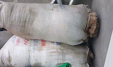 Qoyun yunu – kisələrdə - Təbii qoyun yunu, iri polipropilen kisələrdə lalafo.az -da Qoyun yunu – kisələrdə - Təbii qoyun yunu, iri polipropilen kisələrdə