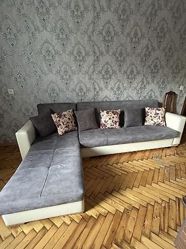 metbex künc divan: Künc divanı – L formalı, geniş oturacaq sahəsi ilə. - Rəng və — 1