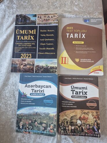 xəyalə əhmədli tarix cavabları 2024: 2023-cü il buraxılışlı "Ümumi Tarix" və "Azərbaycan Tarixi" — 1