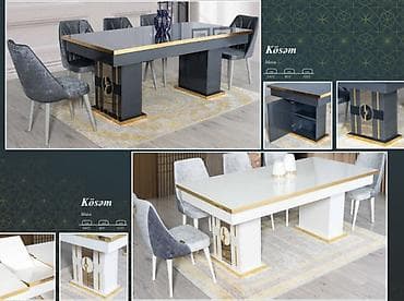 Kösəm masa – dəbdəbəli yemək otağı üçün müasir dizayn Fabrik