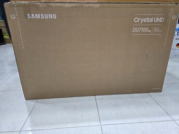 naqilsiz wifi: Yeni Televizor Samsung LED ekran 50" 4K (3840x2160), Ödənişli çatdırılma — 1