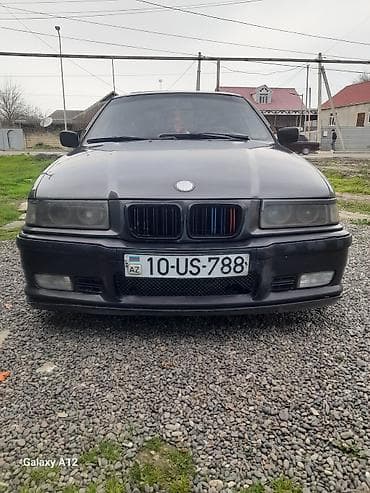 qazel sobol satilir: BMW 3 Seriyası E36 sedan - Kuzov: 4 qapılı sedan, tünd boz rəng - — 1