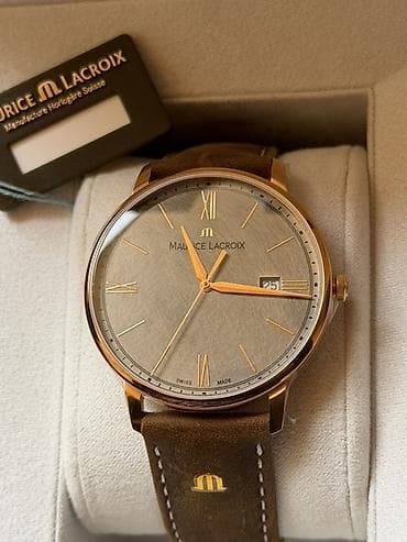 topdan saat: Yeni, Qol saatı, Lacroix, rəng - Qızılı — 6