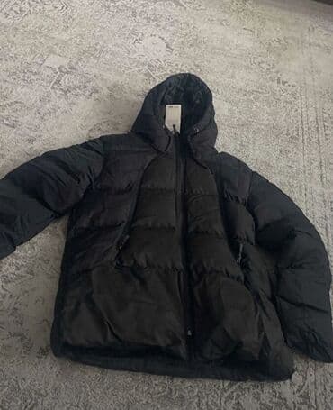 the nort face kurtka: Məhsul: Kişi Quş tükü qarışımlı şişme qış Montu– qara rəng - M və L — 4