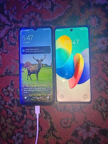 Redmi 10A, 64 GB, rəng - Qara, Qırıq