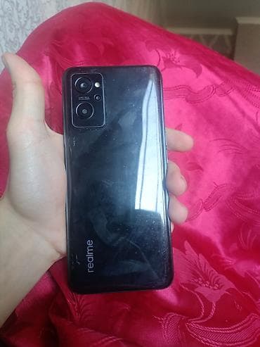 asus ikinci el: Realme 9i, rəng - Qara, Qırıq — 1