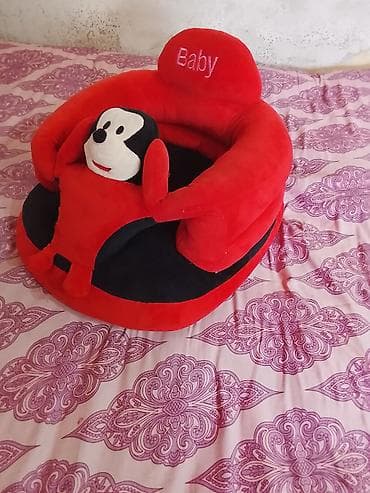 usag ucun: Uşaq üçün yumşaq oturacaq/kreslo - Model: peluş materialdan — 6