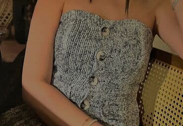 koja şalvar: Tulum, Zara, M, rəng - Boz — 3