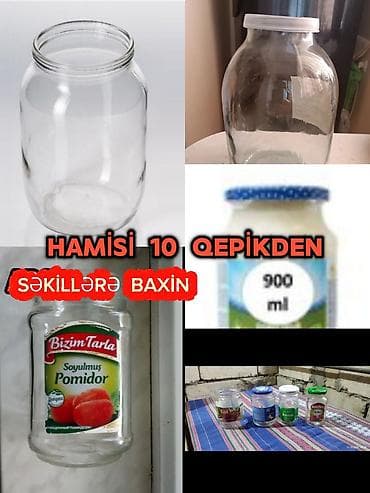 şuşə bankalar: BANKA VƏ BALON 10 QƏPİK VACCAP 055 701 36 — 1