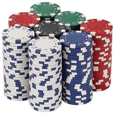 Poker masaüstü oyun seti.500 fiş (professional).2 dəst kart.10 oyun — 1