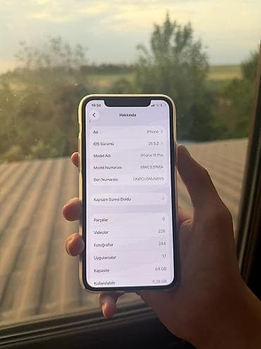 fen qiymetleri: IPhone 11 Pro, 64 GB, Matte Midnight Green, Zəmanət, Face ID — 3