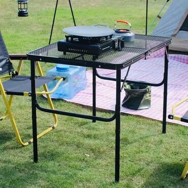 endirimde olan mebeller: Piknik stolu teze mallar 🔺qapali formada 60x45sm 🔺hundurluk 55-70 sm — 3