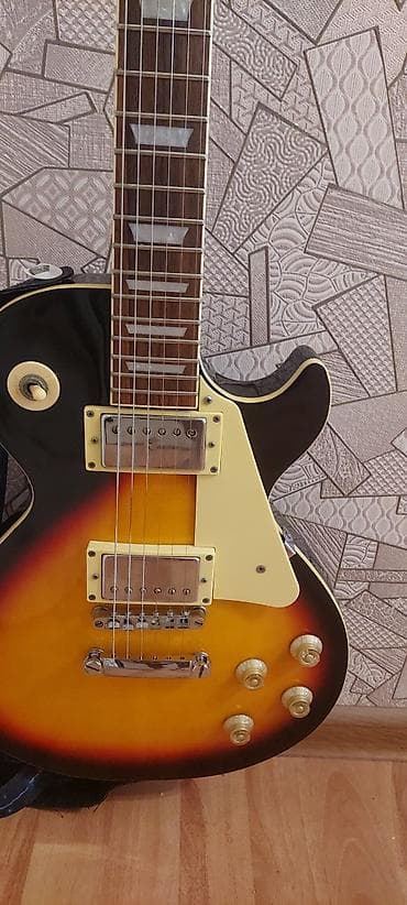 Gibson Les Paul üslubunda elektrik gitara - Korpus: tək kəsimli — 4