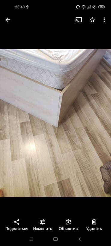 кровать двуспальная: Кровать двуспальная 160*200 муж сам собирал, отличного качества — 4