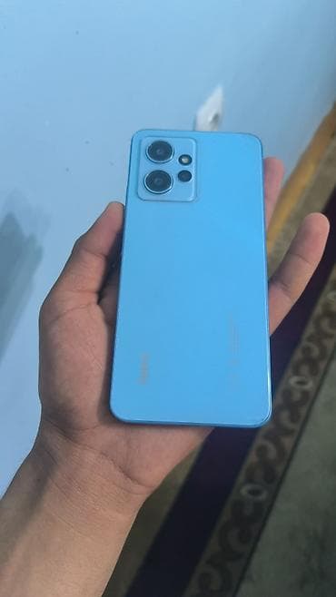telefonlar islenmis: Redmi Note 12R, 128 GB, rəng - Mavi, Barmaq izi — 1