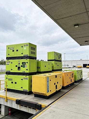 Dizel generatorlar – sənaye və kommersiya obyektləri üçün səssiz və