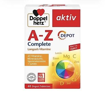 Doppelherz aktiv A–Z Complete DEPOT – uzunmüddətli multivitamin — 1