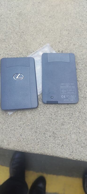 запчасти на лексус: Lexus smart card key, Lexus smart kart açarı,2 ədəddir yenidir, qiymət — 3