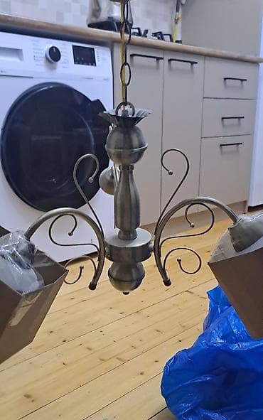 mini projektor: Çılçıraq, 3 lampa, Metal — 6