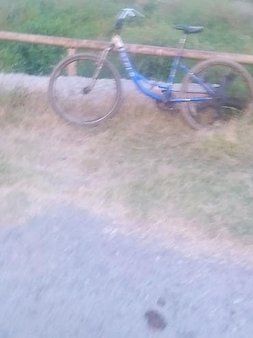 cube velo: Şəhər/ kənd gəzintiləri üçün sadə velosiped - Rəng: mavi gövdə, qara — 3
