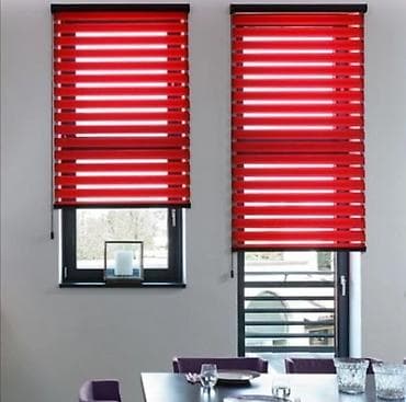 Бытовая химия: Zebra jalüz pərdələr - İkili qatlı, zolaqlı (zebra) mexanizm: şəffaf — 7