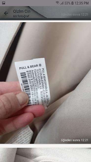 Kurtkalar: Palto, PULL&BEAR, M, rəng - Bej — 3