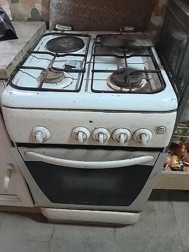 Qarışıq sobası Stolüstü, 4 gözlü