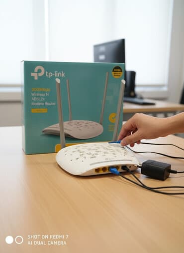 veten komputer: Modem Router 300 Mbps teze kimidi yeni internet oz modemi ile olduquna — 1