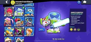 Искусство и коллекционирование: Brawl Stars – Efsanəvi Kostyumlar kolleksiyası Tərkibindəki efsanəvi — 2
