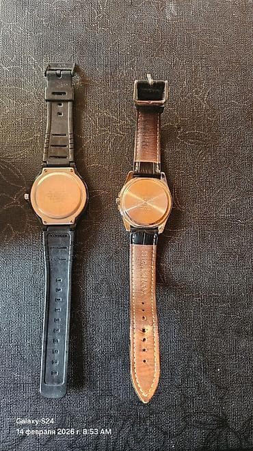 vozol 6 k: 2 ədəd original Amerikadan gəlmə casio kişi saatı. paslanmaz — 1