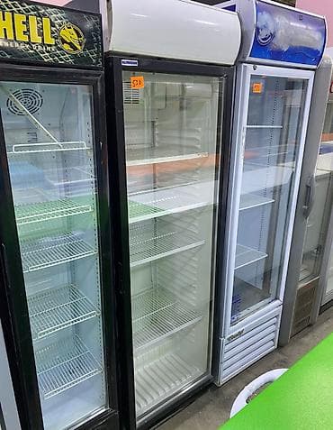 Kommersiya vitrin soyuducuları - Şüşə qapılı, vitrin tipli