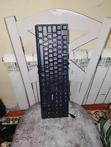 xarici hard disk satilir: USB simli klaviatura – JEDEL brendi - Tam ölçülü lay‑out: F1–F12 — 1