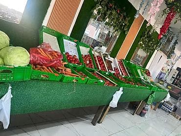 quru vitrin: Meyvə-tərəvəz və ərzaq üçün plastik yeşik - Material: möhkəm, qalın — 5