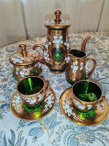 qrafin: Rəng - Yaşıl, Şüşə, 15, Çexiya — 3