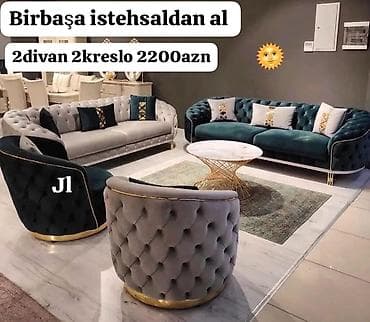kreditle künc divanlar: Divan 2kreslo — 1