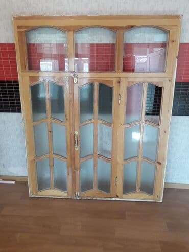 işlənmiş kombi radiatorları: Pəncərə taxta Ölçü 170-130 — 1