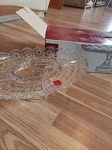 qara gilas murebbesi: Tort və şiriniyyat qabı, Şüşə — 3