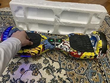 electro gitara: Qraffiti dizaynlı hoverboard (özünü balanslayan skuter) - Ölçü: 6.5 — 2