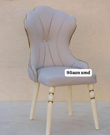 Qonaq otağı üçün, Yeni, Qatlanmayan, rəng - Boz Stul