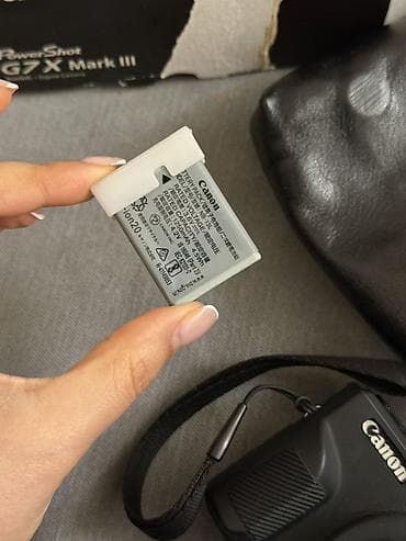 a 13 samsunq: Canon PowerShot G7 X Mark III fotoaparat Elave baterya+ 128 gb yaddas — 4