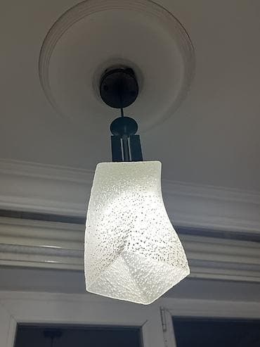 lustur ucuz: Çılçıraq, 1 lampa, Şüşə — 1