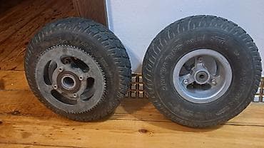 24 10 matoru: Elektrik skuter/mini motosiklet üçün 2 ədəd təkər komplekti — 3