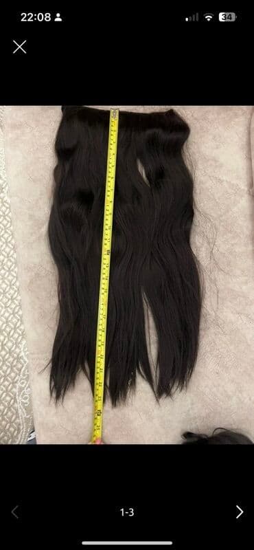 qadın paltolari: Qaynaq saçlar, Təbii — 1