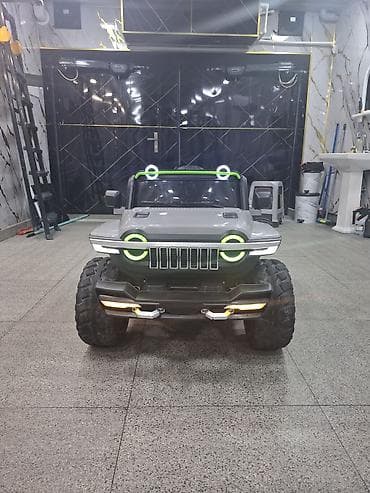 elekt: Uşaq üçün elektrikli off-road maşın - Korpus: boz rəngli, “off-road” — 1