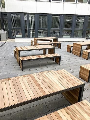 embavod mebelleri: Oturacaq dəsti. 2 skamya + masa 999 AZN! çöl və iç məkanlar üçün — 1