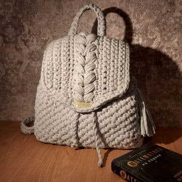 детские рюкзаки совушки: Сумки, рюкзаки, клатчи вязаные — 27